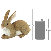 Image Thumbnail for DT BASHFUL THE LYING DOWN BUNNY STATUE